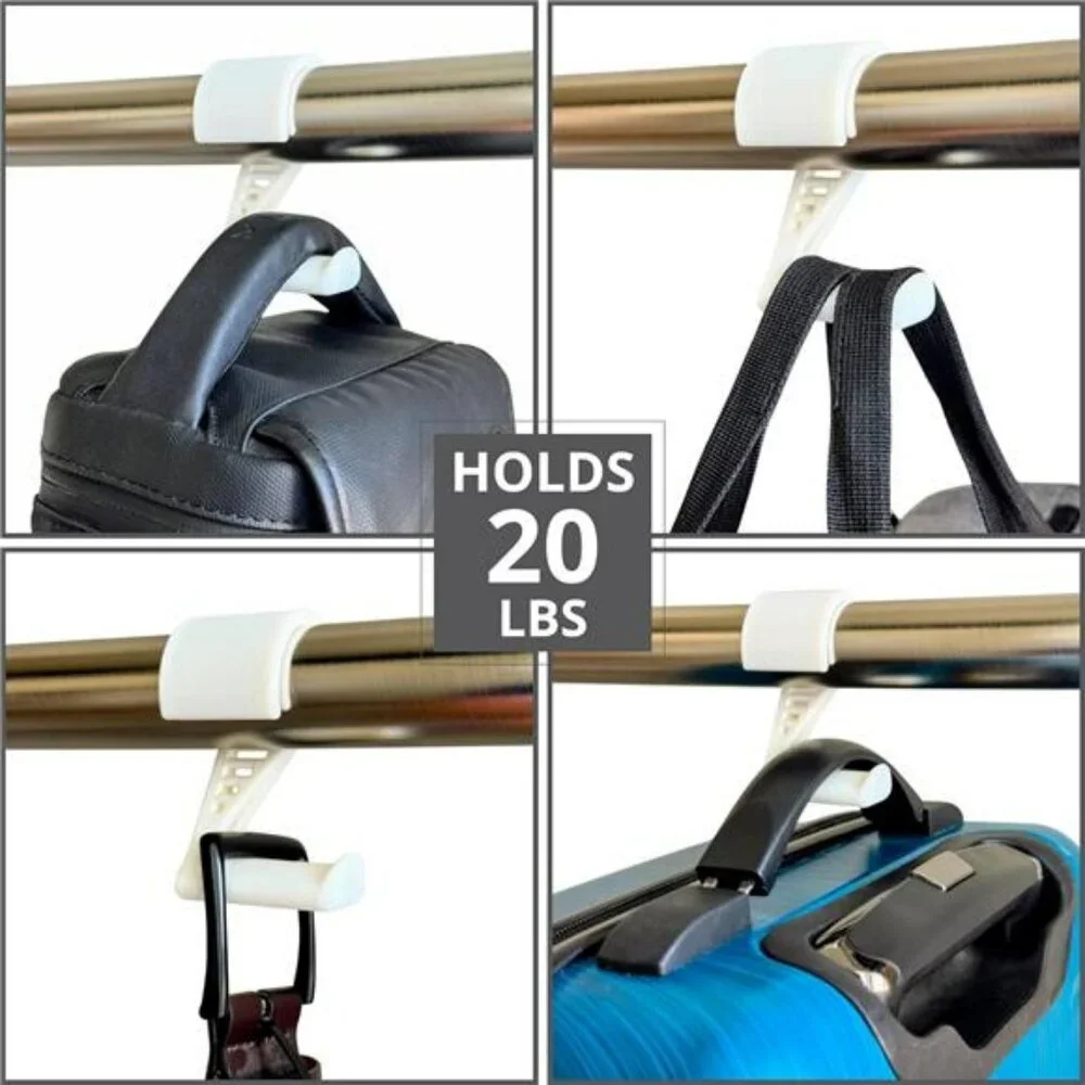 Closet organizer hooks purse hanger bag holder belt backpack hat storage hooks s